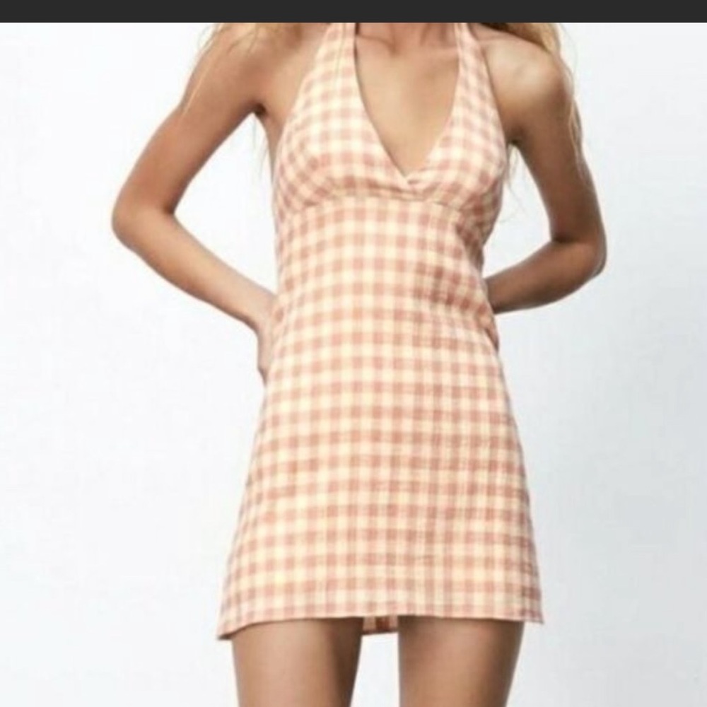 ZARA Halter DRESS NWT size L